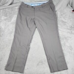 Peter Millar Pants Mens 40x32 Gray Performance Golf Trousers Lightweight Casual‎